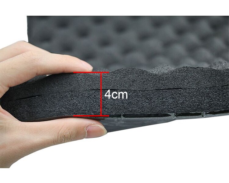 1Meter *0.2Meter Speaker Sound Absorbing Sound insulation Cotton Wave cotton flame retardant self-adhesive 1.8CM 2.5CM 4CM: 4CM thickness