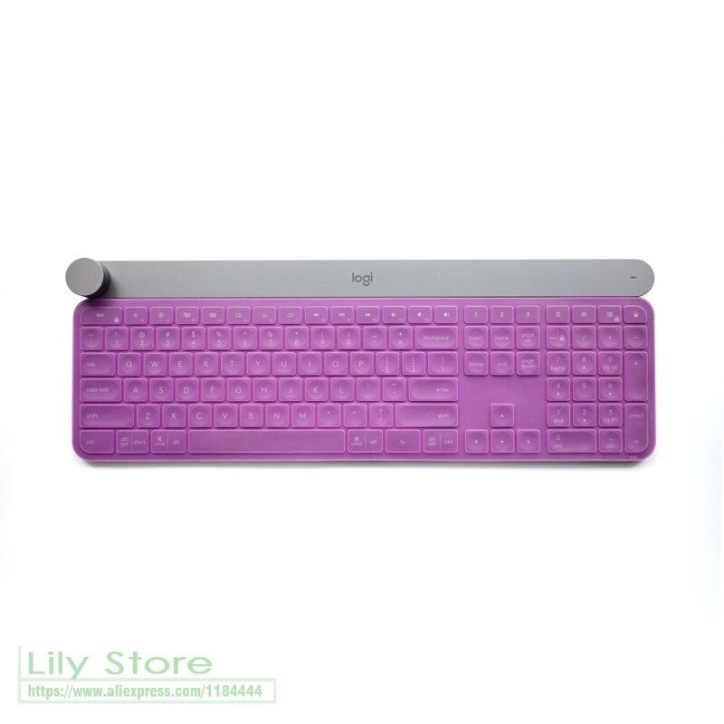 For Logitech Craft Wireless Keyboard Mechanical Keyboard Protector Skin Film Game Office Desktop Keyboard Anti Dust Cover