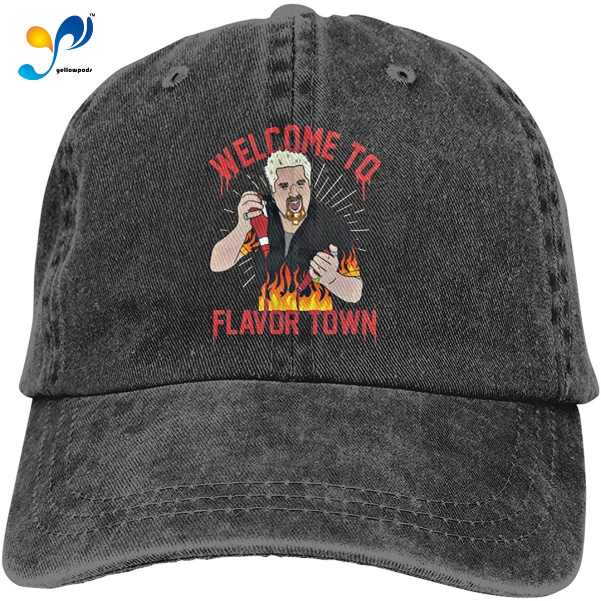 Guy Fieri Welcome to Flavortown Adult Cowboy Hat C... – Grandado