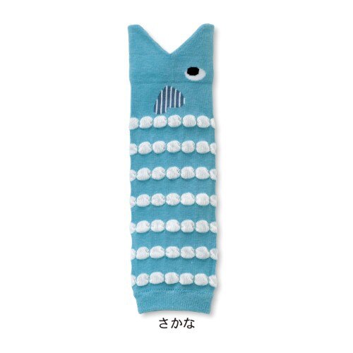 Version coréenne de la climatisation et de la fonction de chaleur bébé et enfant genouillères et requin bouche dessin animé bébé chaussettes: F