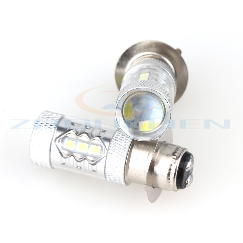 Ampoules de phares Super LED pour motos, 80W, pour YAMAHA ATV YFM350, Raptor Blaster 400, Banshee 450, 660, 700, 200, 350, 2 pièces