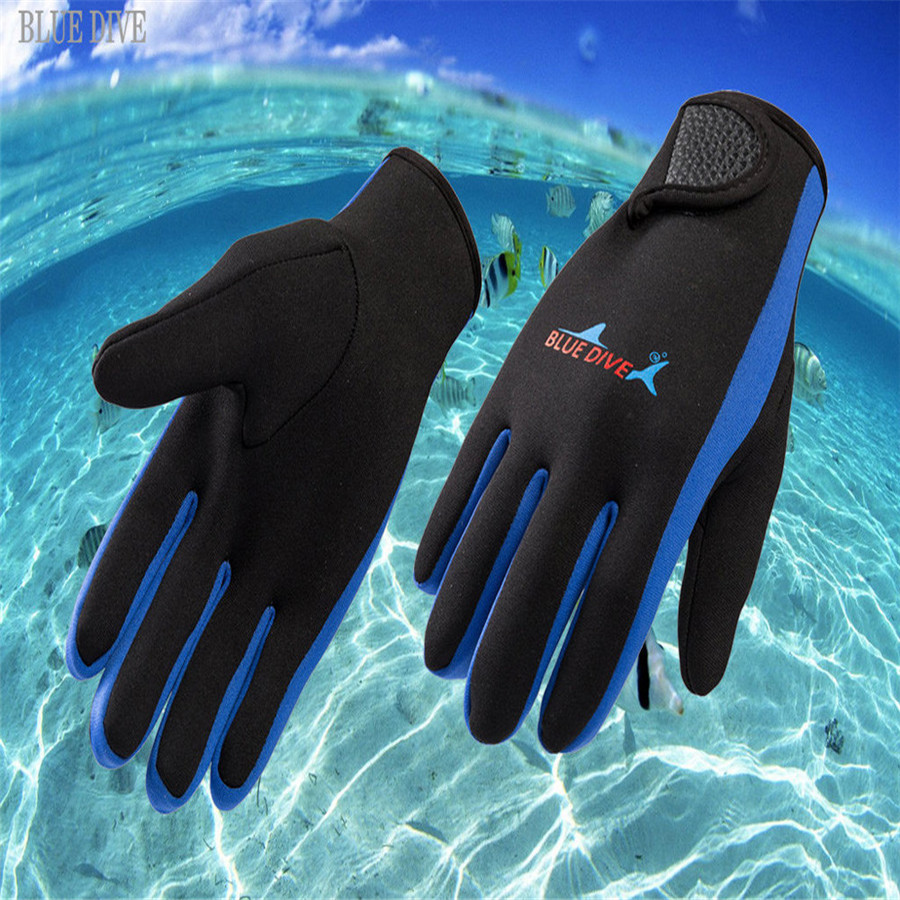 1.5mm dykkerhandsker neoprenhandsker dykning surfing spyd fiskeri snorkling havsport varme handsker 40 ma 10