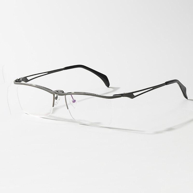 Montura de Gafas de titanio puro para hombre y mujer, anteojos ultraligeros Vintage ovalados, graduados, Gafas ópticas de tendencia para Miopía