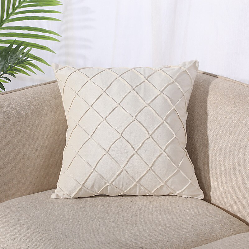 ZK20 Kinderen Kussensloop Fluwelen Kleine Rooster Bank Kussensloop Auto Zachte Korte Pluche Kussensloop Kinderen Speelgoed Kussen: D 45cm No pillow
