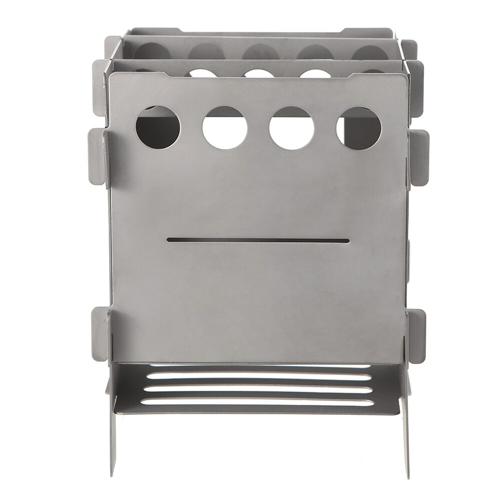 Folding Wood Stove Pocket Stove Outdoor Wood Burning Stove Camping Cooking Picnic Backpacking Firewood Furnace