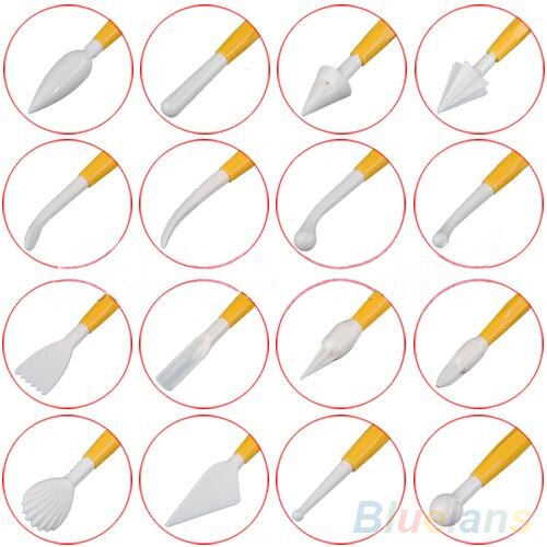 8 Pcs/1 Set Flower Plunger Cutter Sugar craftes Fondant Cake Mold Decorating Tools