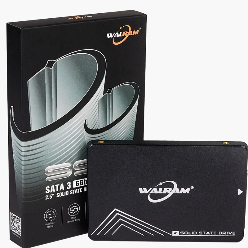 WALRAM – disque dur SSD Sata 3 de 120 pouces, avec capacité de 240 go, 128 go, 256 go, 240 go, 512 go, 120 go, 2.5 go, 1 to, 2 to, pour ordinateur portable et de bureau