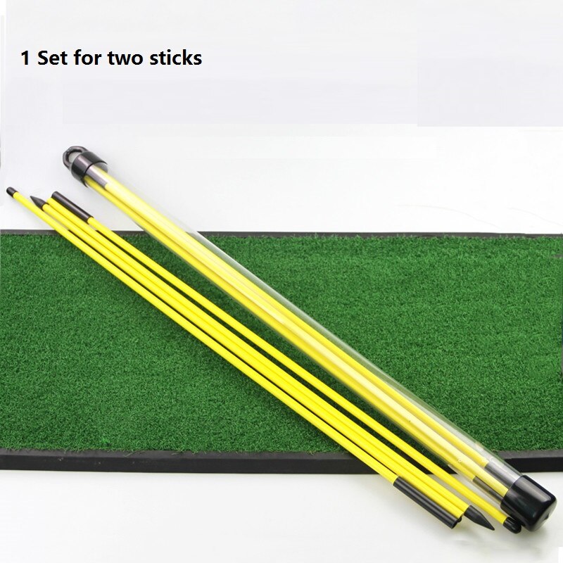 Golf Alignment Sticks Swing Plane Tour Training Aids Practice Rods Helper Tool