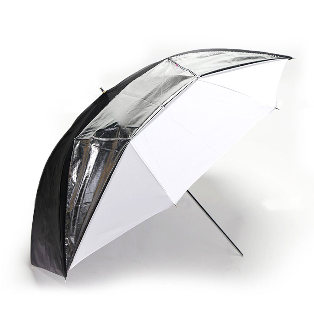 Godox 33&quot; 84cm Double Layers Reflective and Translucent Black White Umbrella for Studio Flash Strobe Lighting