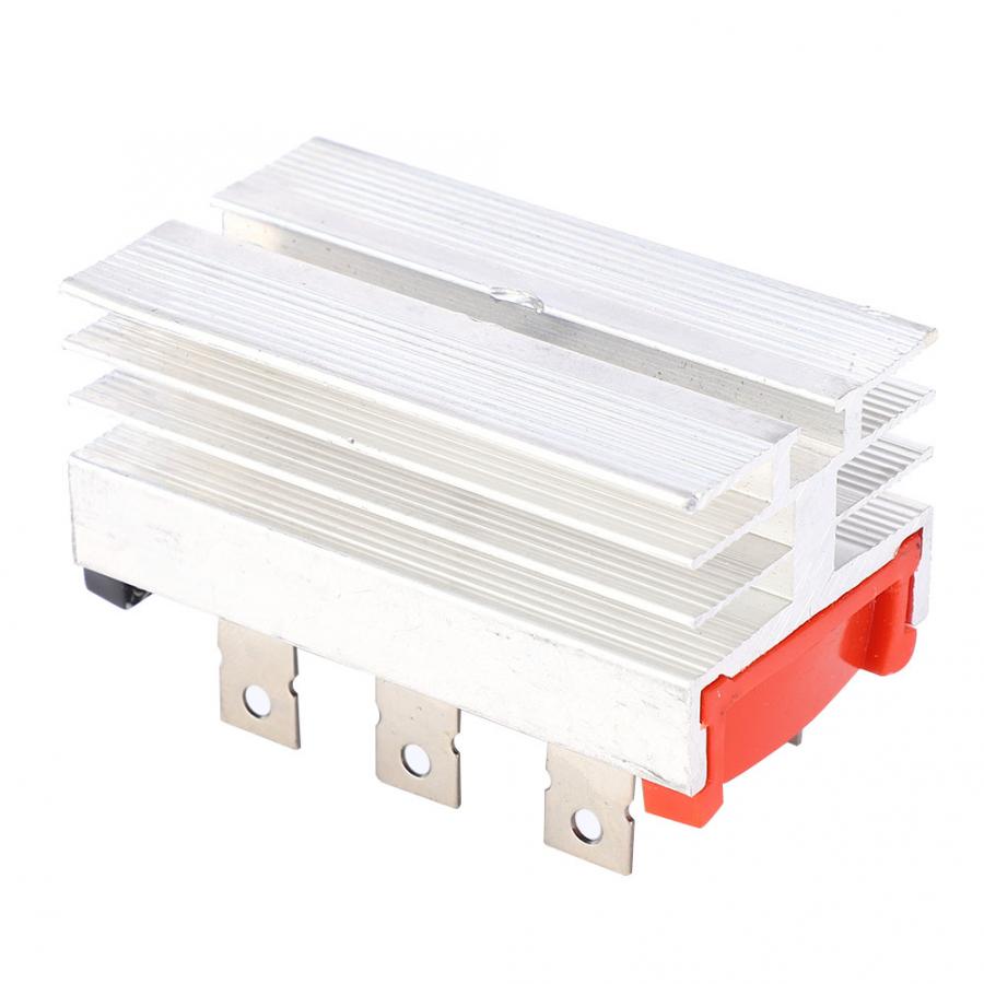 4 stuks gelijkrichter sqlf 50a 1200v 3- fase gelijkrichtmodule met koellichaam