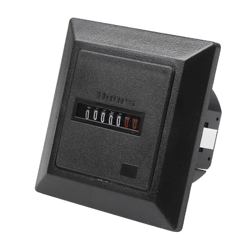 AC220-240V HM-1 0-99999,9 Stunden-Timer-Funktion Elektronischer hermetischer Zähler Digitales Messgerät 0,3 W 50 Hz für Elektriker-Werkzeug: Armee Grün