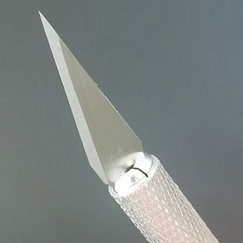 Non-Slip Metal Scalpel Knife Tools Kit Cutter Engraving Craft knives 40pcs Blade