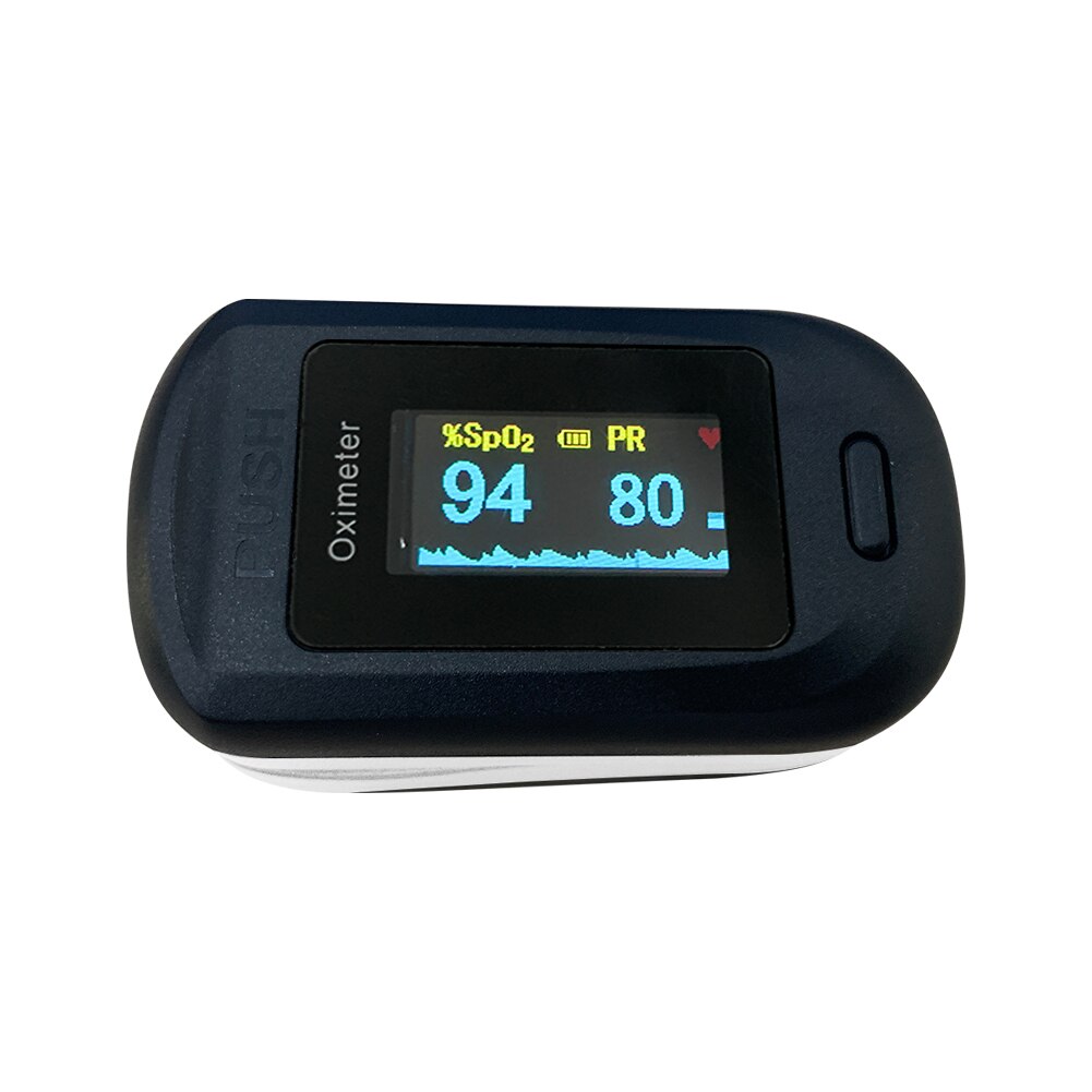 Vingertop Pulsoxymeter Digitale Pulsoximeter Led Saturatiemeter Blood Oxygen Hartslagmeter SpO2 Gezondheid Monitoren De Dedo: Goud