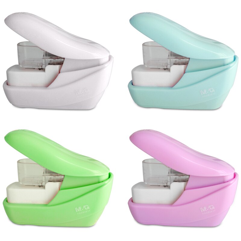 No Nails Stapler Machine Mini Cute Book No Staples required Stapleless Stapler Paper Stapling Stapler without Staple