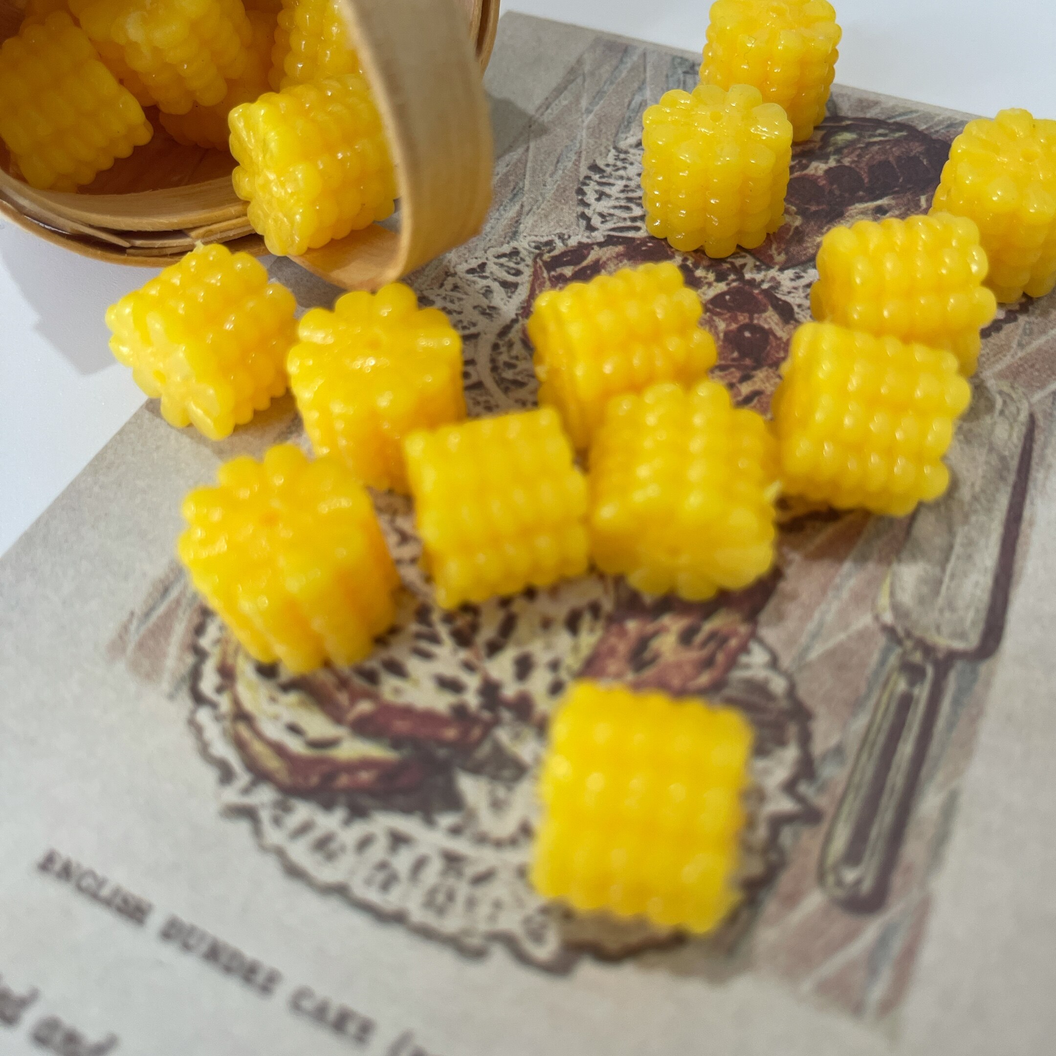 20PCS/LOT Soft Simulation Corn Antistress Toys Squeese Stress Reliever Toys for Kids Decorative Props Decompression Toys