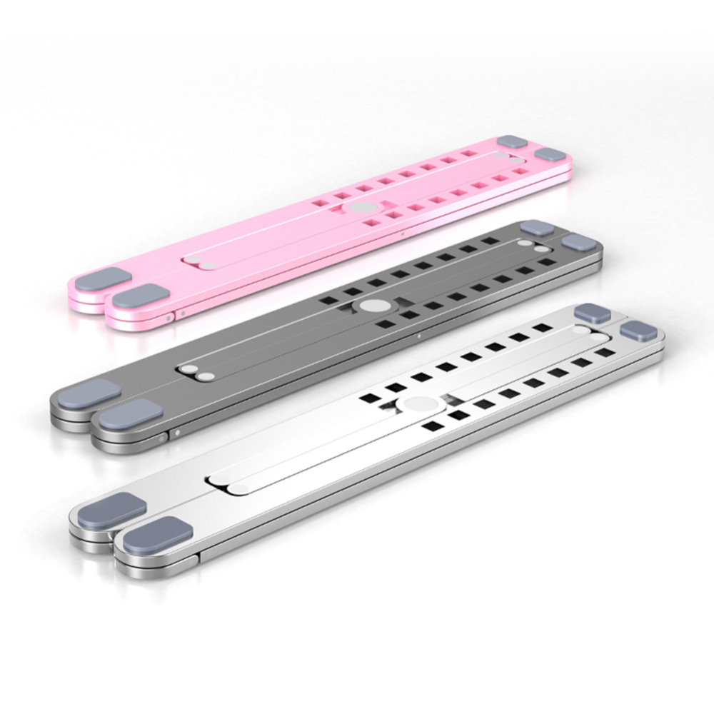 Folding Laptop Stand Support for MacBook Air Pro Stand Cooling Adjustable Desk Stand Tablet Holder for Lenovo Asus Dell