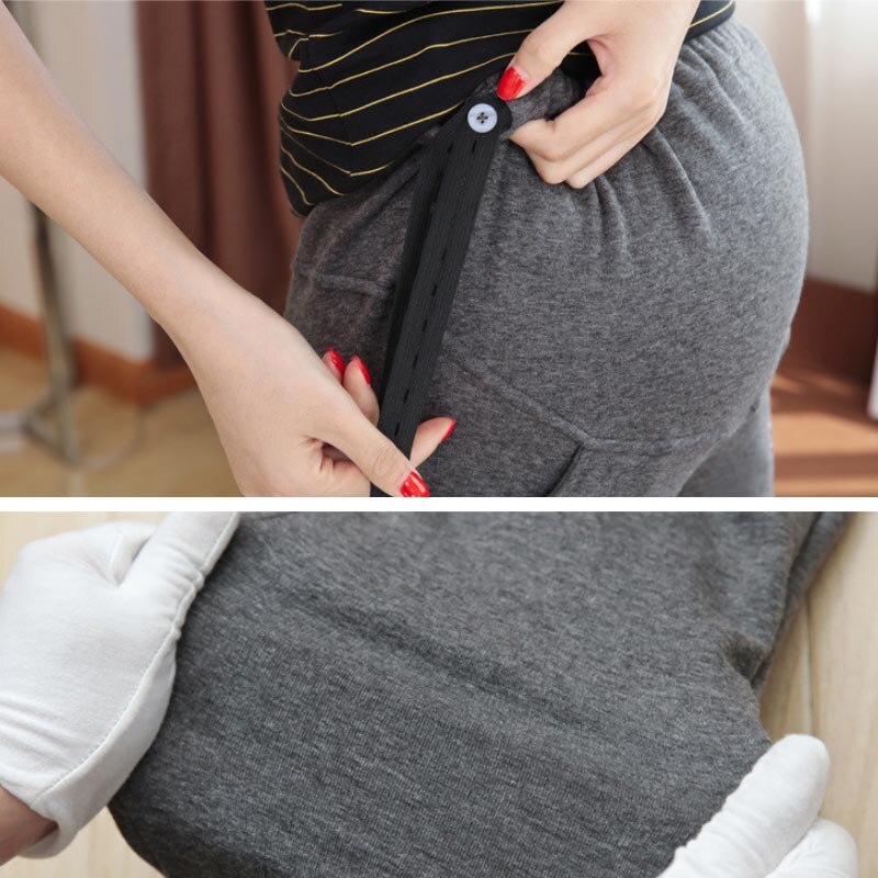 Pregnant Women Pants Winter Plus velvet Thickening Premama Maternity Wear Pants Warm Sports Trousers Leggings pregnancy clothes