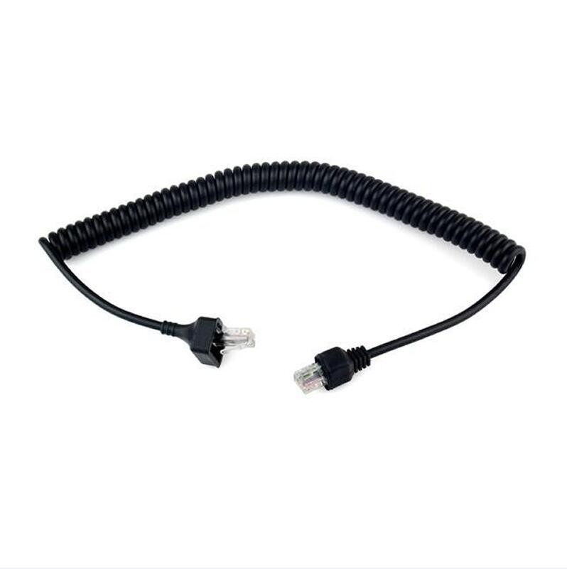 8 broches Main Micro Haut-Parleur Câble Micro Ligne pour Kenwood TK-868G TK-768G TK-862G TK-762G TK-7100 Talkie-walkie