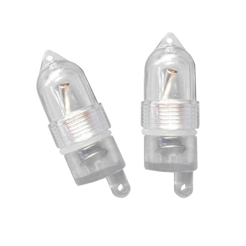 5pcs LED Deep Underwater Fish Attracting Lure Fishing Strobe Flash Light Bait Indicator H7JP