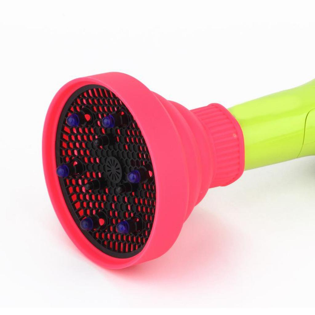 De silicona plegable cubierta para secador cabello ondulado y rizado secador de difusor lavable