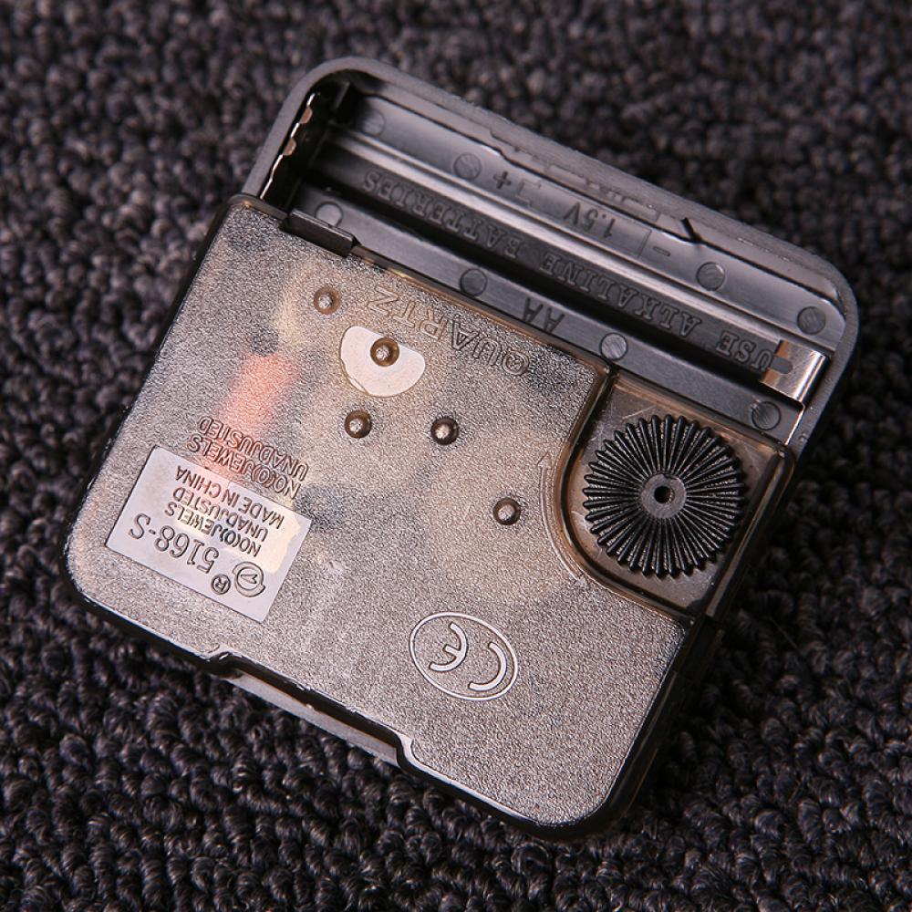 1 set hangende doe-het-zelf quartz horloge stille wandklok uurwerk quartz reparatie uurwerk klokmechanisme onderdelen met naalden