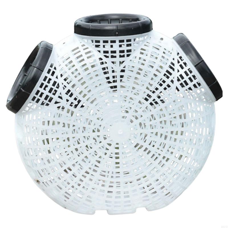 Panier pêche R6FE CASTING CAGE MONOPTERUS ALBUS Panier fruits mer Plastic