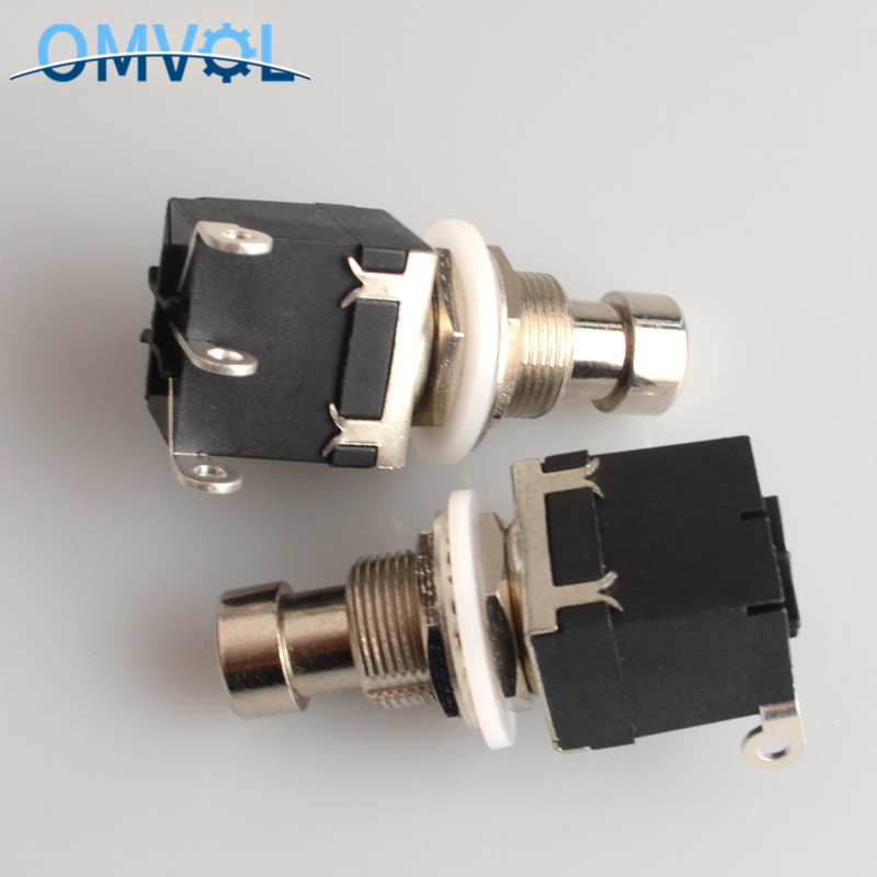 1PC Latching type maintained SPDT Guitar Effects Stompbox Foot Pedal Switch True Bypass guitar switch