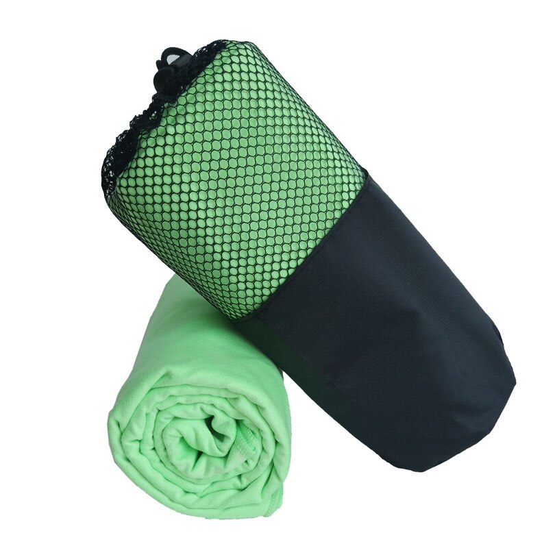 Zipsoft Strand handtuch Mikrofaser erwachsene kind handtuch Plage Hotel Sport Camping Gym Pool Große Strand Decke Hochzeit Stoffe: Green