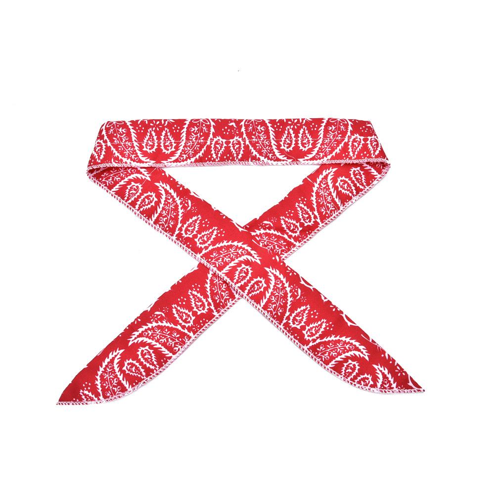 Zomer Fietsen Cooling Sjaal Herbruikbare Cool Sjaal Crystal Polymer Cooling Sjaal Voor Outdoor Recreatie Sport: Red