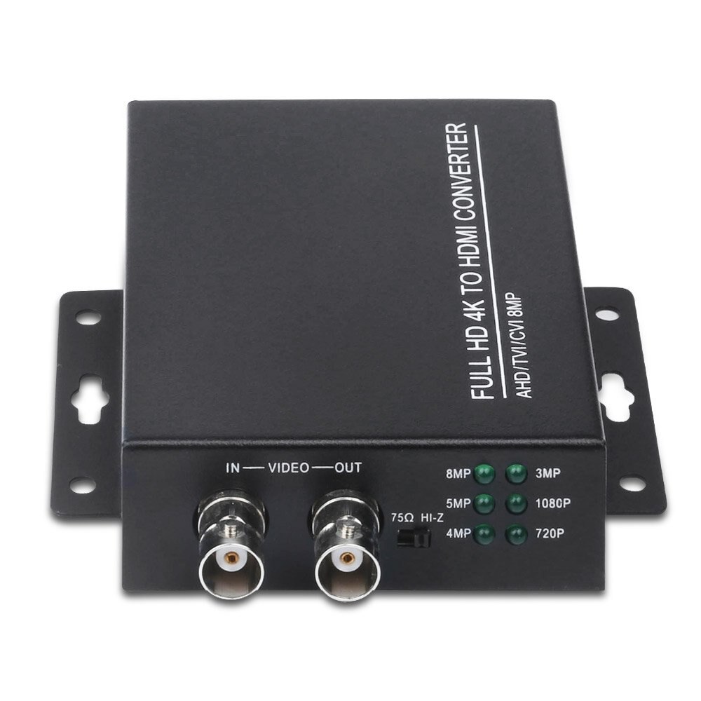 Convertisseur vidéo AHD vers HDMI | 4k, caméra de vidéosurveillance Full HD, caméra TVI 5 mp pour caméra de vidéosurveillance, convertisseur vidéo