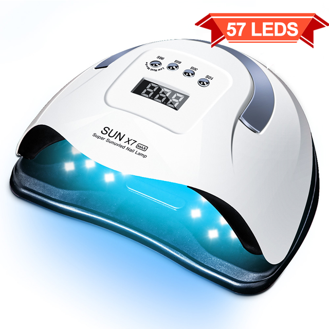 SONNE X11 Max Lampara UV LED Nagel Lampe für Trocknen NäGel Gel Polnisch Mit Bewegung spüren Professionelle UV Lampe für manikübetreffend Salon: Sonne X7 Max / EU Stecker