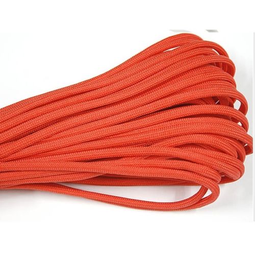 30ft 550lb paracord snor faldskærmssnor med 7 kerne snor reb 4mm dia til camping vandreture udendørs hjem 9.1m solide farver