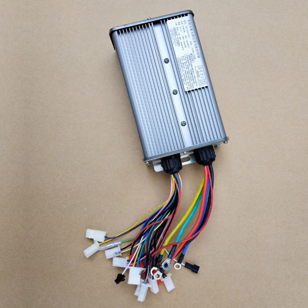 E-Bike Brushless Hub Motor Controller 1200W 48V 60V 72V 50A 18mos For Electric Bicycle Kick Scooter Metal Controllers Parts