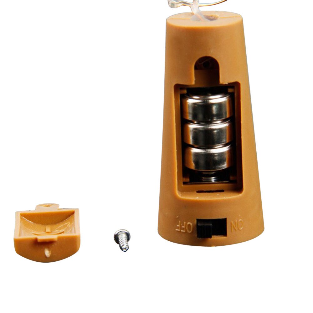 20 LEDs Bottle Cork Shaped LED String Light Copper Wire String Outdoor Fairy Lights For Home Party Wedding Decoration