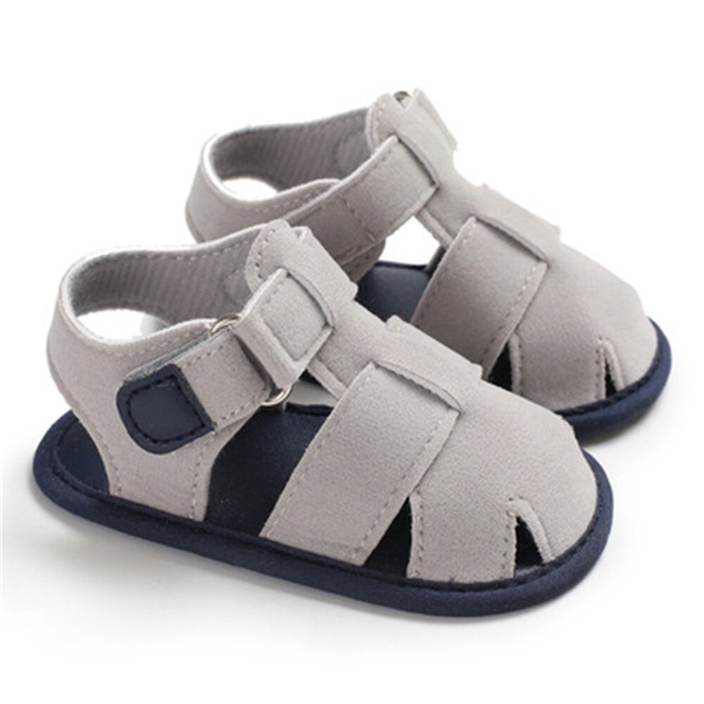 Baby Sandalen Baby Boy Schoenen Peuter Pasgeboren Zomer Zachte Peuter Sandalen Pu Antislip Schoenen 0-18M: A3 / 0-6 months