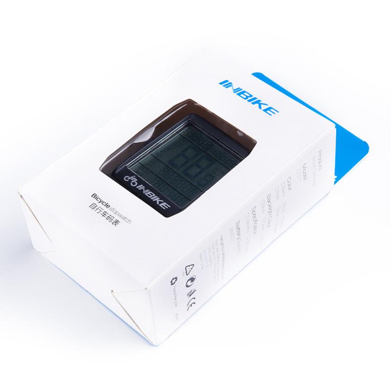 Inbike IC32 Waterdichte Fiets Computer Met Achtergrondverlichting Draadloze Bedrade Fietscomputer Fiets Snelheidsmeter Kilometerteller Stopwatch