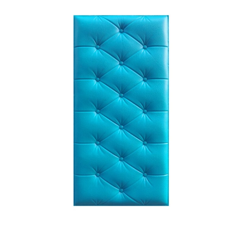 3D Thuis Anti-Collision Muur Mat Floor Pad Thuis Entree Mat Slaapkamer Woonkamer Kinderen Slaapkamer Bed Bed zachte Kussen: L