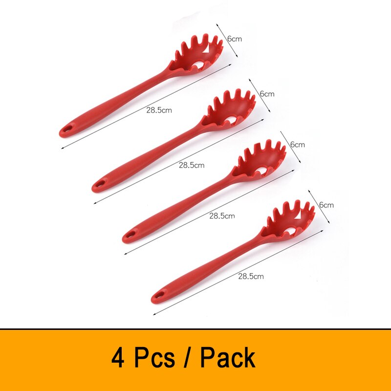Practical Pasta Scoops 1/2/3/4 pcs Noodle Spoon Nonstick Cooking spoon Colander Noodle Spaghetti Ladle Slot Spoon Kitchen Gadget