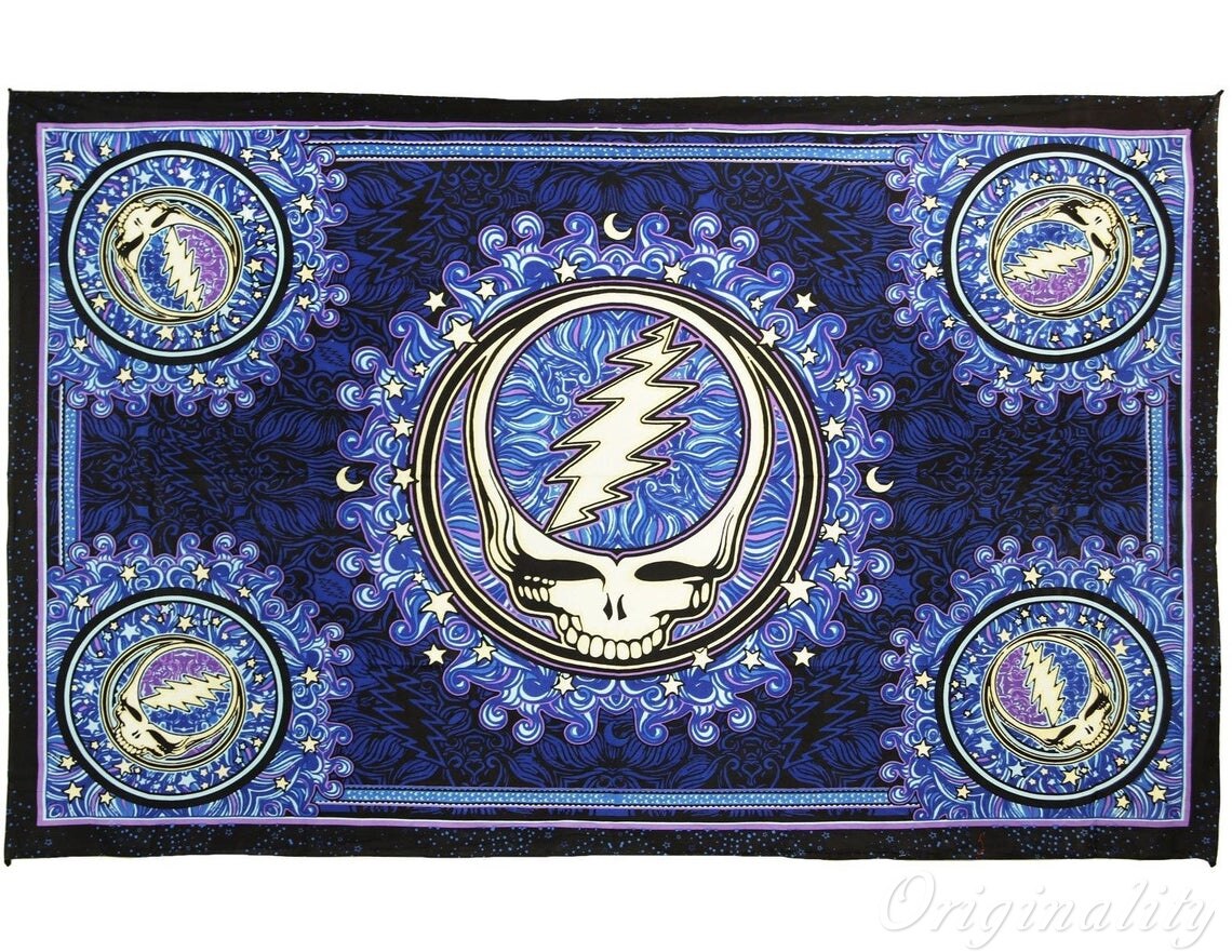 Fantastic Grateful Dead Unique Tapestry Fairy Nymph Wall Hanging Home Decoration: 230x150 cm / Abstract Tapestry