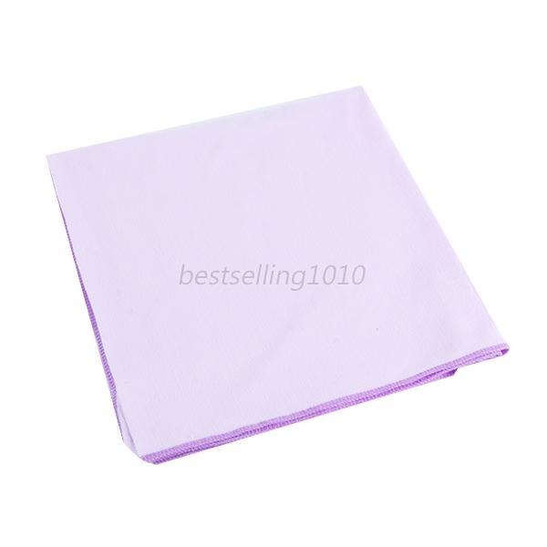 70*140 CM Grande Serviette de Bain En Microfibre À Séchage rapide Sport Plage De Bain Voyage Camping Doux Serviettes Haute Quaility: light purple