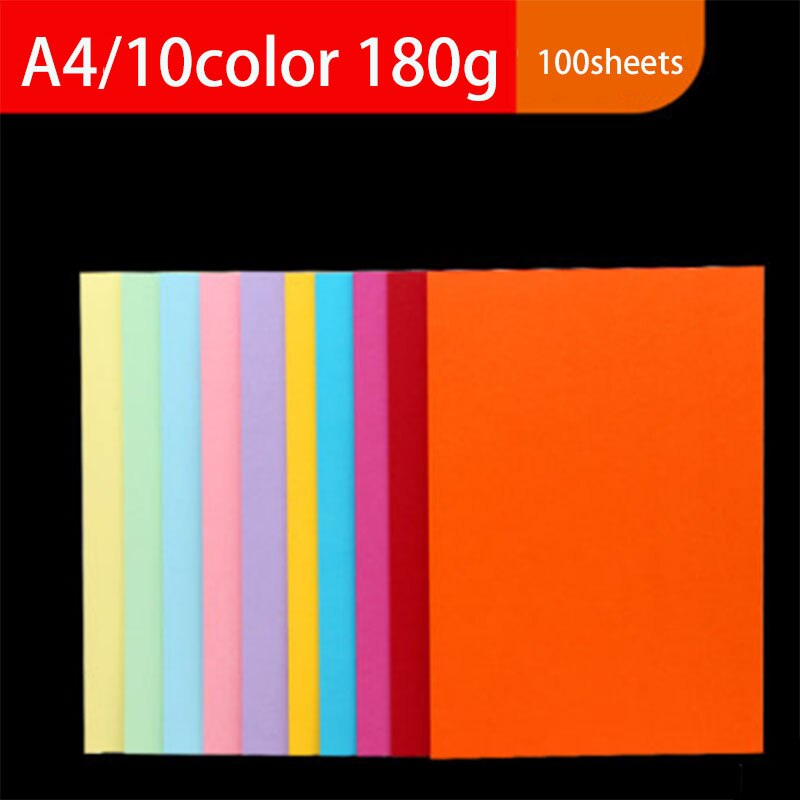 230g color children diy greeting card paper handmade open hard cardboard thick kindergarten A4 colored paper hard cardboard: size3