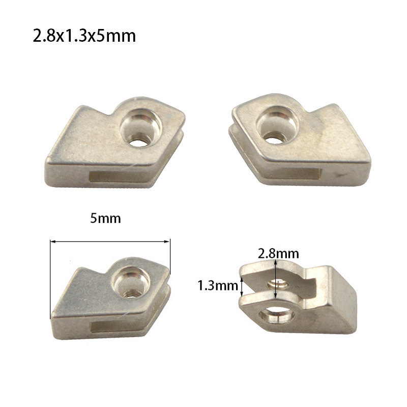 50 Stuks/25 Paar Glazen Reparatie Scharnier Bril Bril Scharnier Vervanging