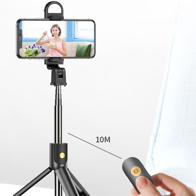 Draadloze Bluetooth Uitschuifbare Selfie Stick Voor Smartphone Handheld Mini Statief M5TD