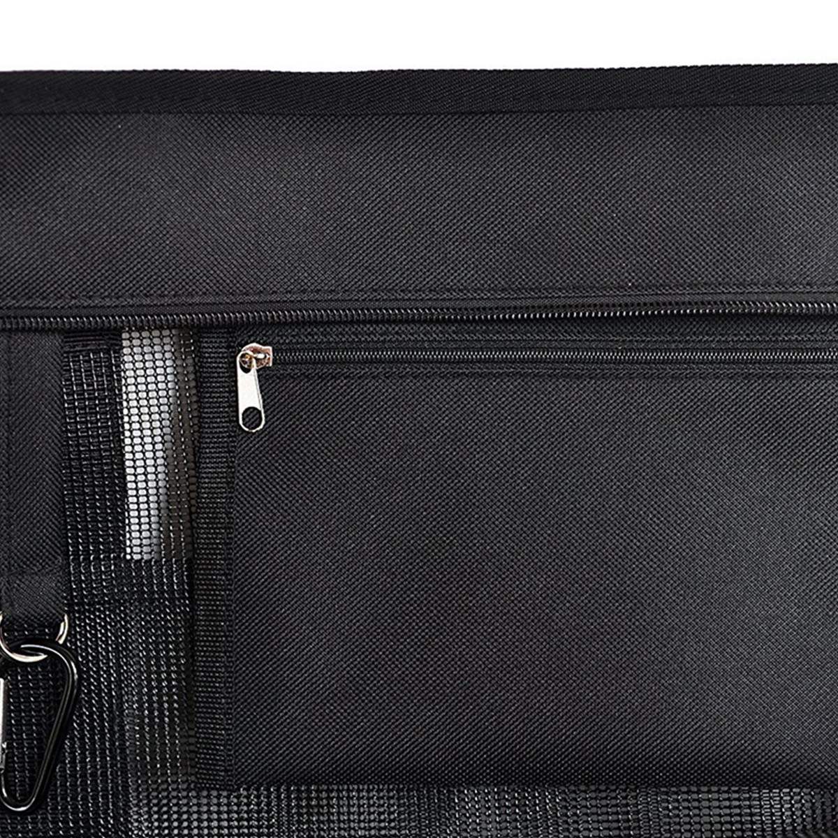 Women Mesh Swimming Bag Tote Zipper Handbags Shoulder Bag Multifunctional Beach Pool Pouch Mesh Bag for Picnic Swimming Travel