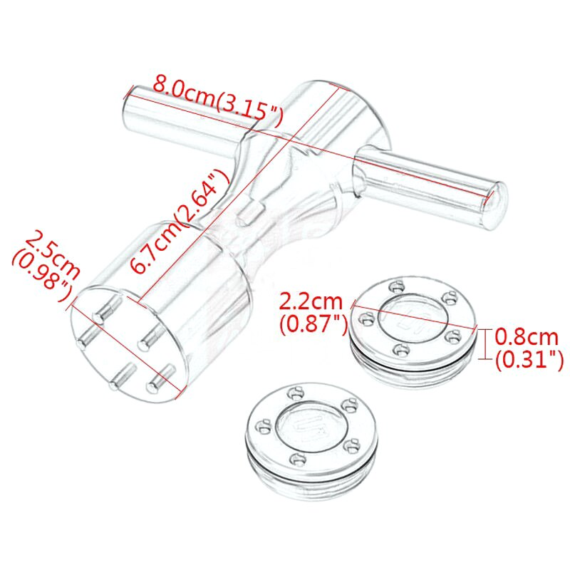 Newport 5G-40G 2 Stuks Custom Blauw Aantal Putter Gewicht + 1Pc Wrench Voor golf Accessoires