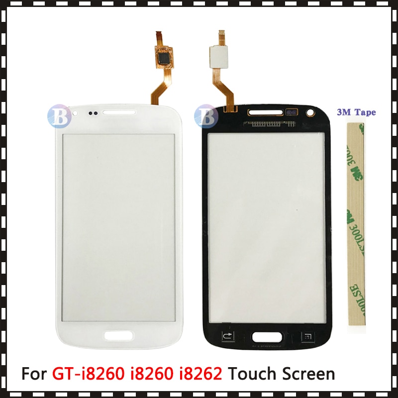 4.3 Voor Samsung Galaxy Core Duos GT-i8260 I8260 I8262 Touch Screen Digitizer Sensor Voor Glas Lens Panel