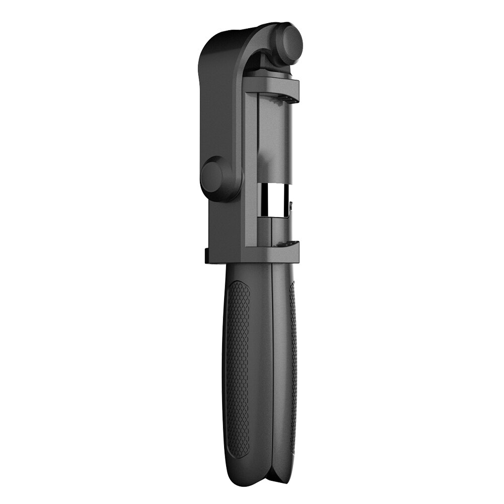 L01 Bluetooth Selfie Stick Folding Tripod Monopod with Bluetooth Remote Shutter for iPhone Android Mobile Phone: Black