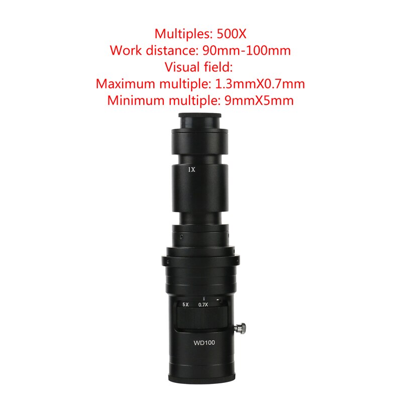625 Lines 1/3 CCD Digital Industry BNC Video Microscope Camera CS C-Mount Lens For Phone SMD BGA PCB Soldering