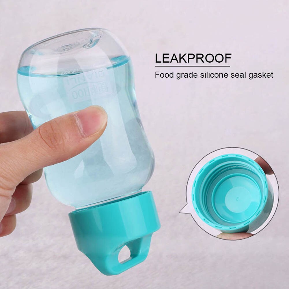 Bottiglie di acqua di plastica colorate 180ml piccole bottiglie di acqua portatili della scuola Bpa mini bambini svegli liberi borraccia diretta per bambini