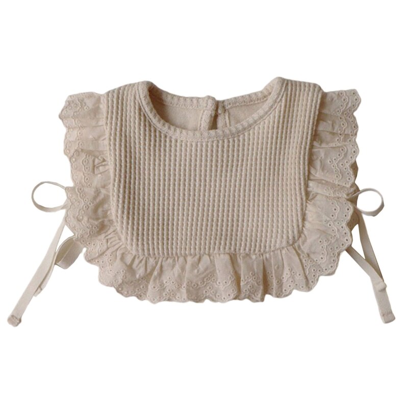 Gilet de princesse en dentelle ajouré mignon pour bébé fille, gilet en coton coupe-vent d'extérieur doux pour enfant en bas âge, vêtements d'hiver: 9FF1001933-W